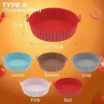 Eco-Friendly Silicone Air Fryer Liner - Image 7